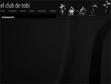 Tablet Screenshot of elclubdetobi.com.uy